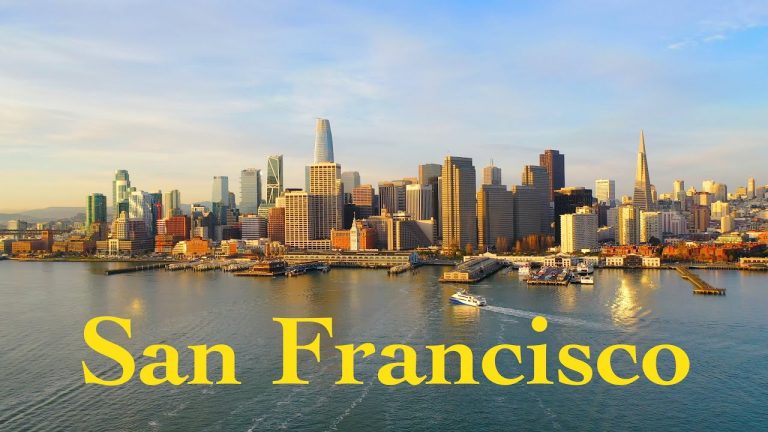 San Francisco Aerial Tour and Points of Interest (4k Drone Video)