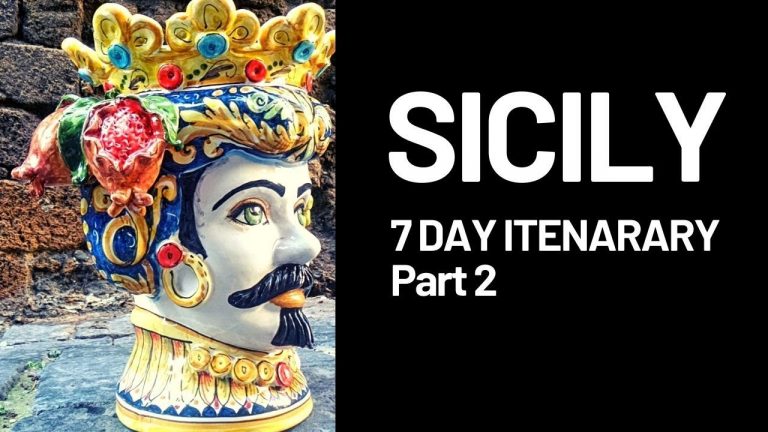 Sicily, Italy 7 day travel guide of EASTERN ITALY to Plan 2021 Vacation:  PART 2