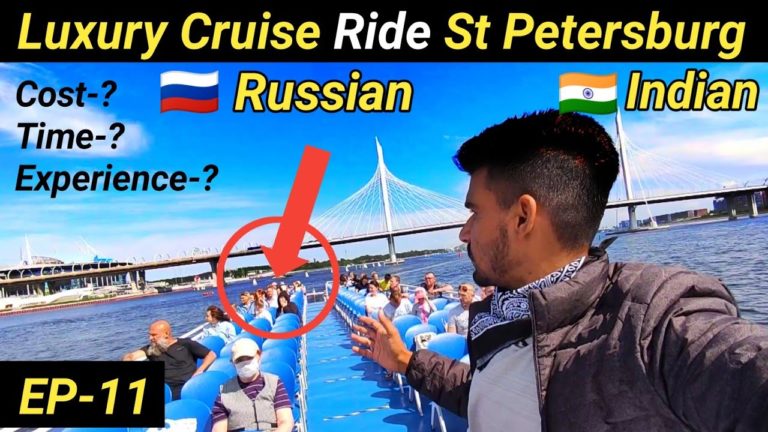 Luxury Cruise Ride in St. Petersburg / Full Tour / Travel with Praj