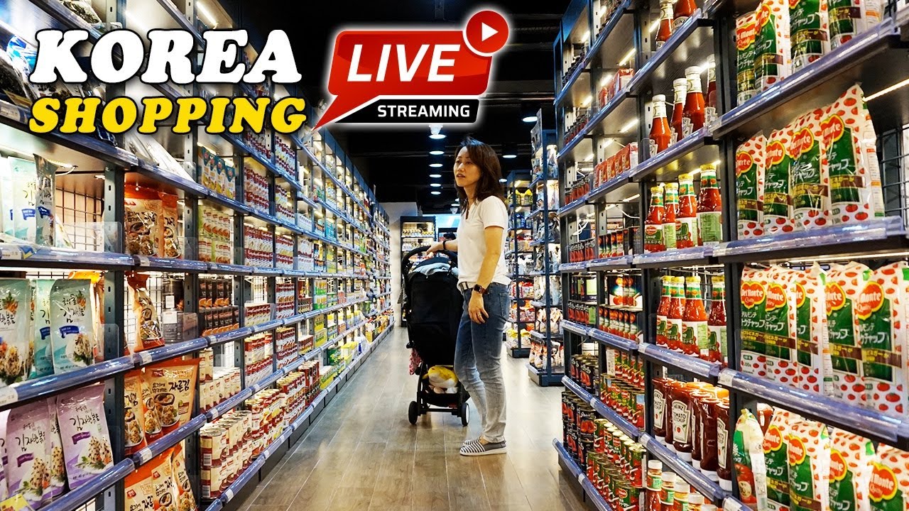 Best Seoul Shopping street & Mall walking tour - Lotte world mall - Korea Travel Vlog LIVE TV 14