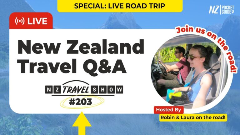 💬 NZ Travel Show – Ask Your NZ Holiday Questions & Get New Zealand Travel Tips – NZPocketGuide.com