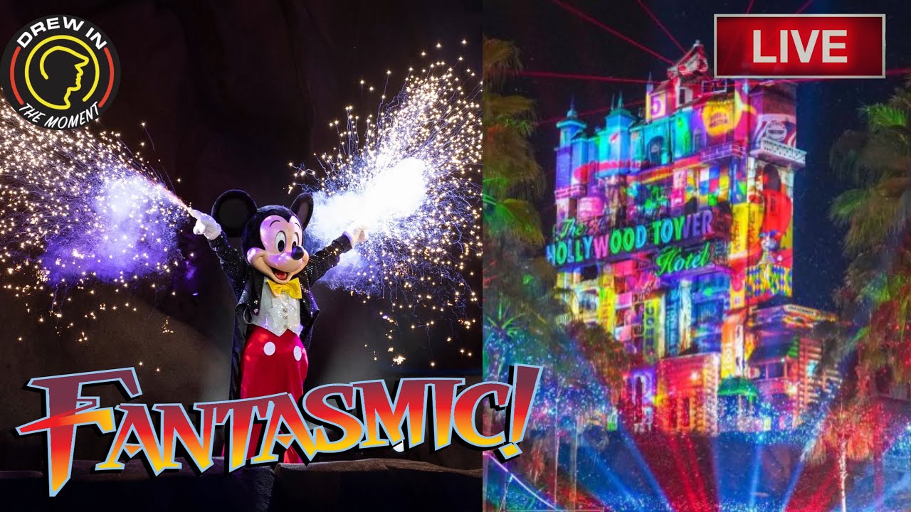 🔴 LIVE: Fantasmic & Holiday's Decor at Hollywood Studios 11-17-22 - Walt Disney World Livestream