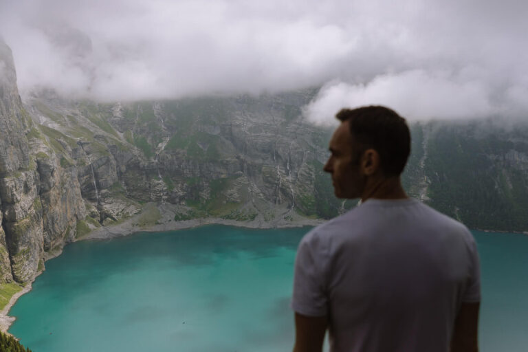 Guide To Visiting Oeschinen Lake Switzerland + Hiking Map & Tips | Anywhere We Roam