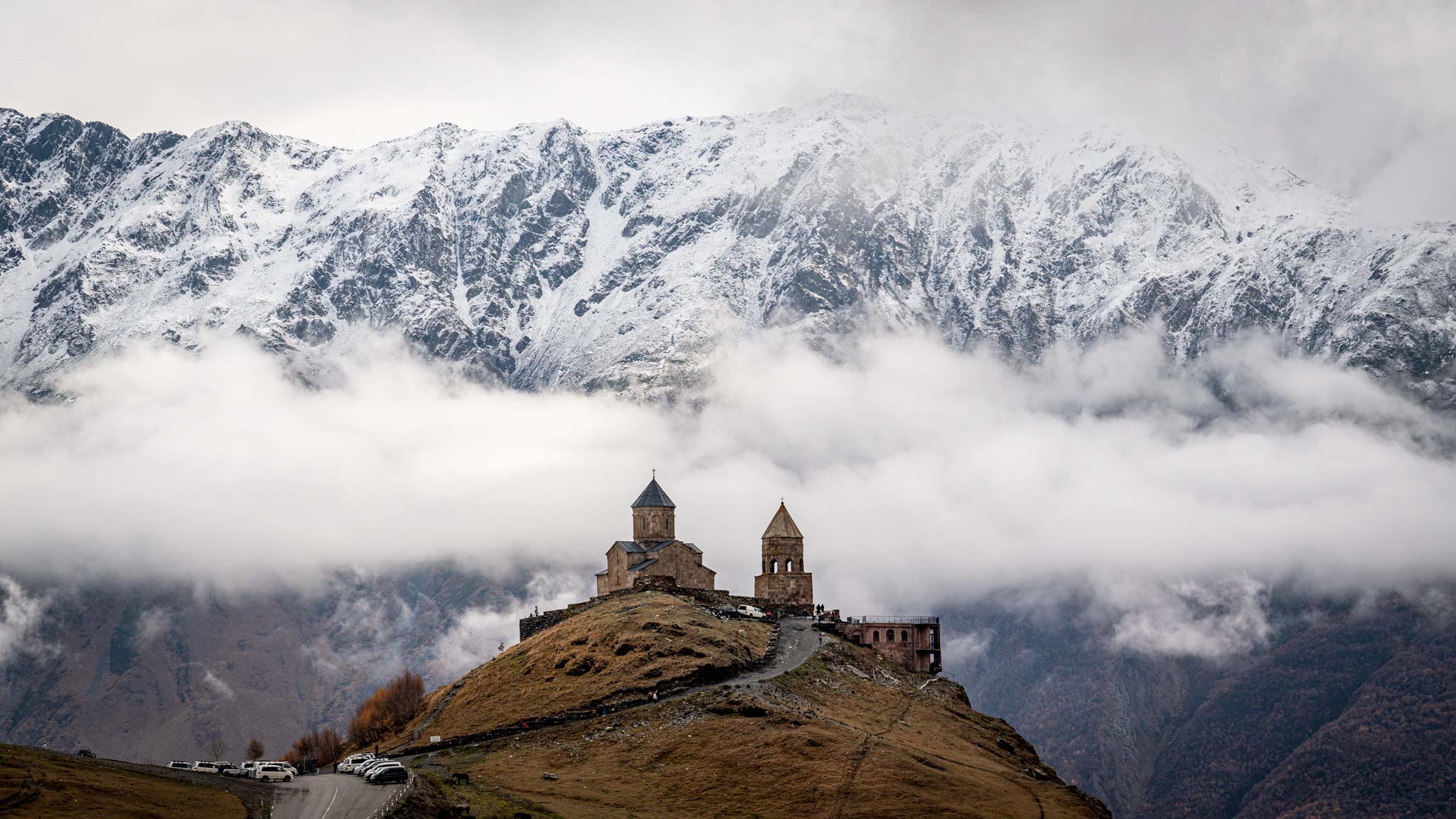 The Kazbegi region of Georgia