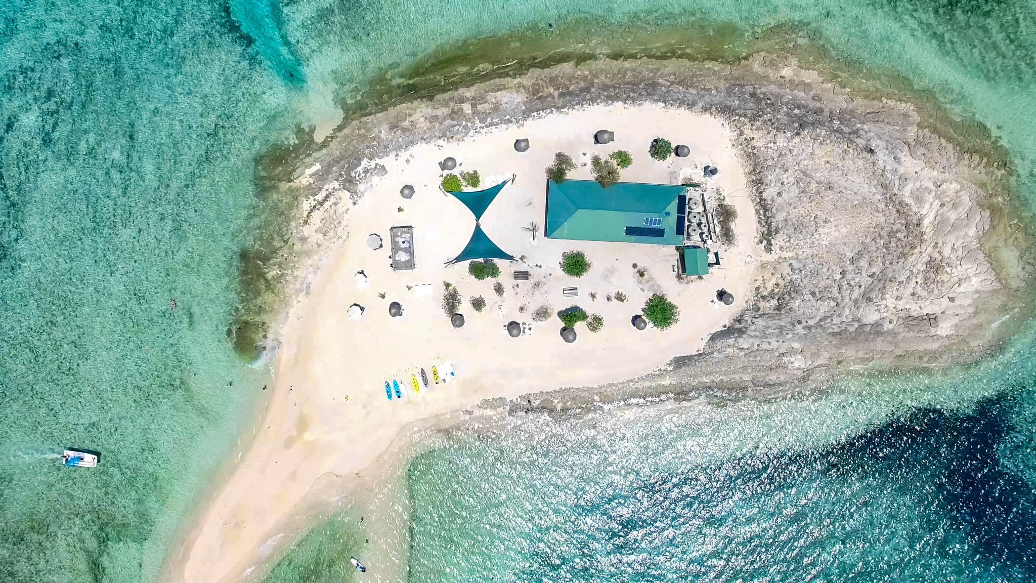 Savala Island is one of many tiny, pretty islands to visit on a Fiji day trip