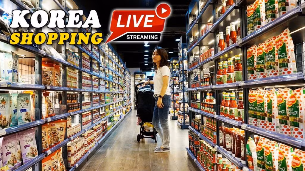 Best Seoul Shopping street & Mall walking tour - Lotte world mall - Korea Travel Vlog LIVE TV 14