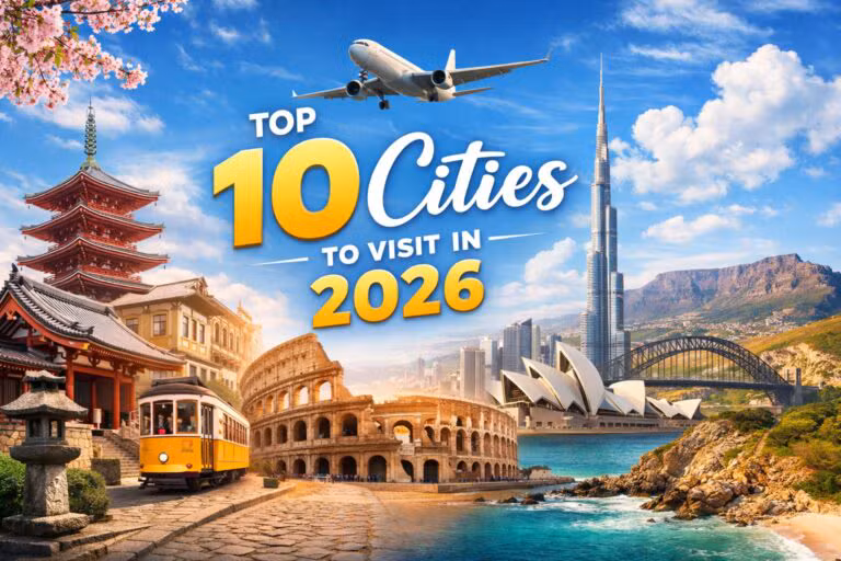 Top 10 Cities to Visit in 2026